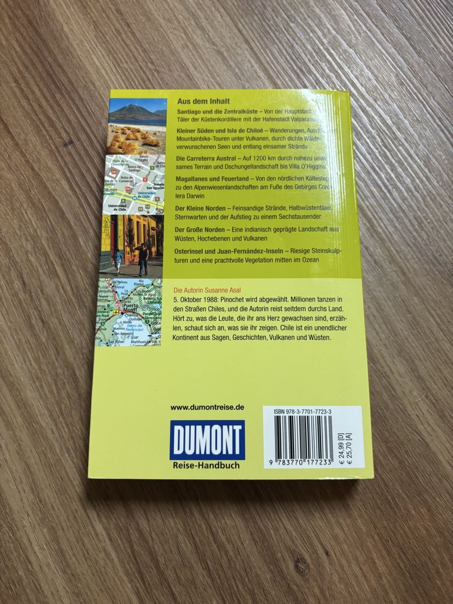 Libri: Reiseführer Chile mit Osterinsel – Usato da Biel-Benken BL venduto da frauvomfluss 1