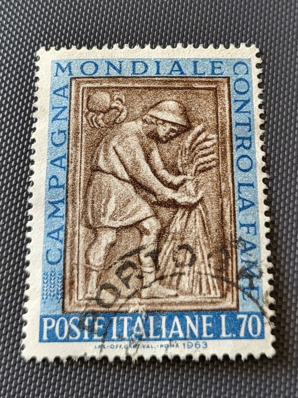 Tutti i francobolli: Italien 1963 briefmarke – Usato da St Gallen venduto da Stampsalshobby