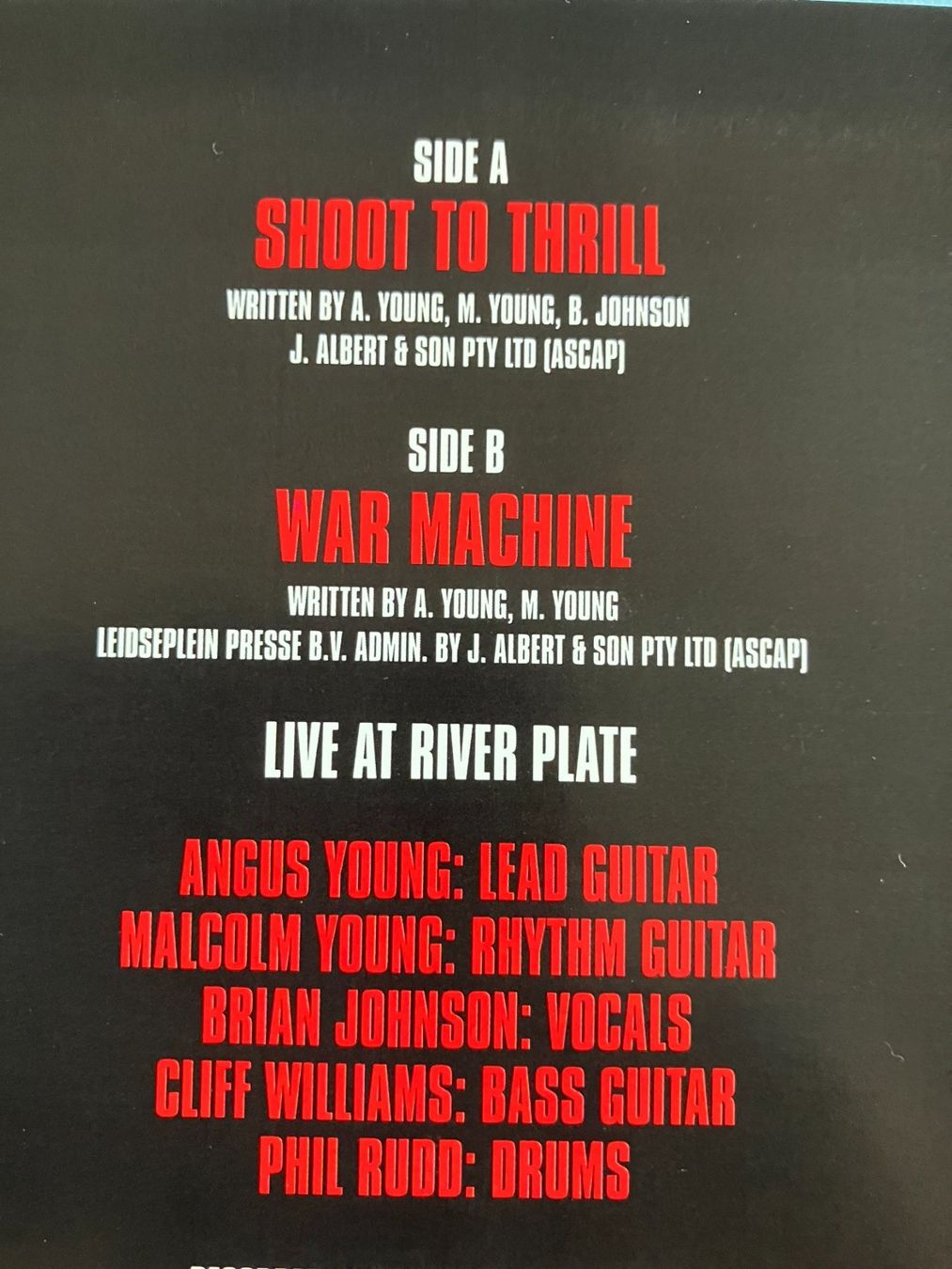 Dischi in vinile: AC/DC – Nuovo (secondo la descrizione) da Aarwangen venduto da Jukebox3 2