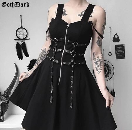 Tolles Gothic Kleid Gr S *neuwertig*