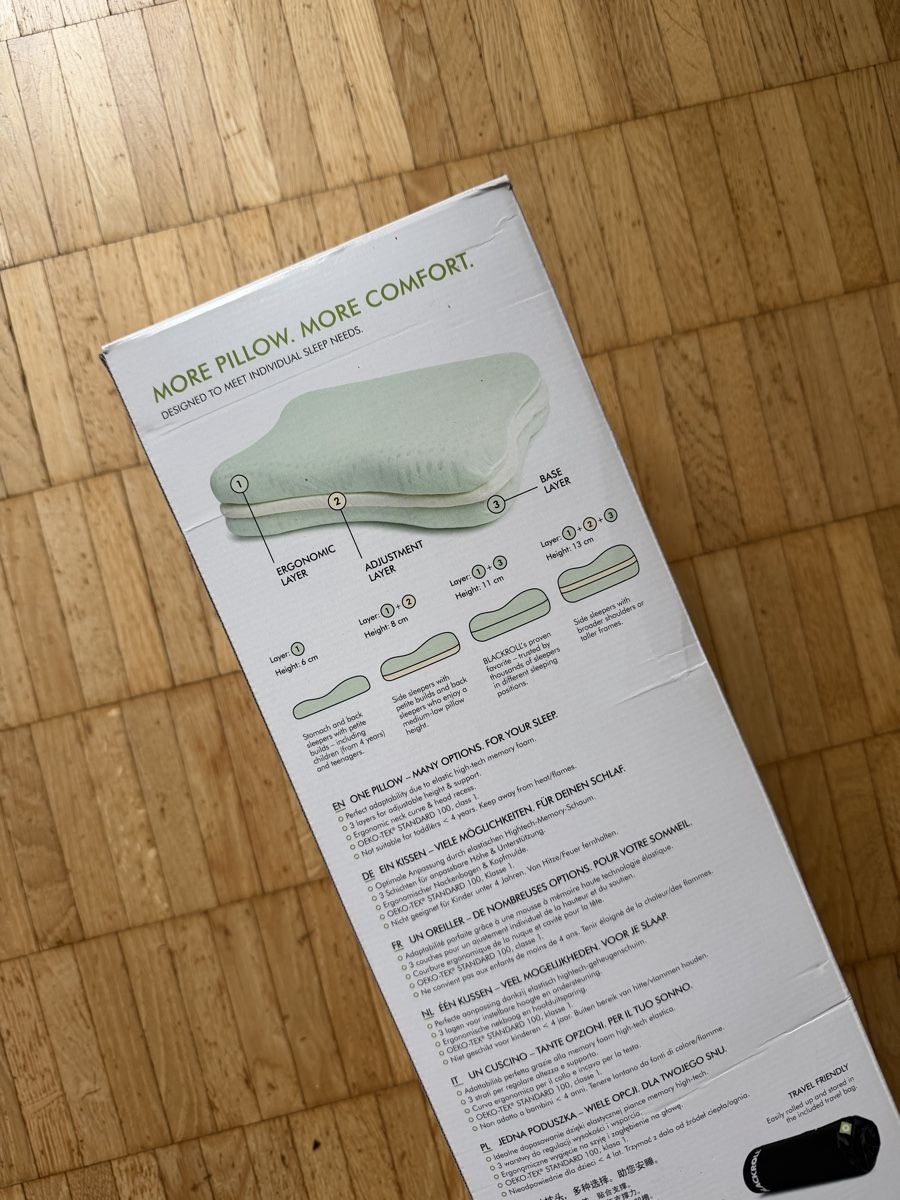 Blackroll Cuscini: Blackroll Recovery Pillow Plus – Nuovo (secondo la descrizione) da Zürich venduto da agichristine 5