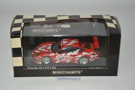 Porsche 911 GT3 RS ,  ALMS Petit LM 2003 , Minichamps ,1:43