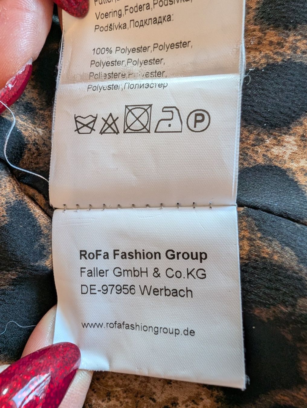 Cappotti: Roter Mantel, White Label, Grösse 36, neuwertig – Usato da Wettingen venduto da skilpadde 3