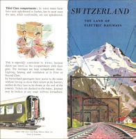 Prospekt // Eisenbahnen Switzerland Railways // Flyer