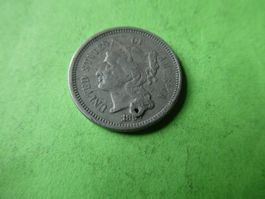 USA 1867, 3 Cents