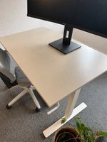 IKEA TROTTEN Schreibtisch 120 × 70 cm – höhenverstellbar / S