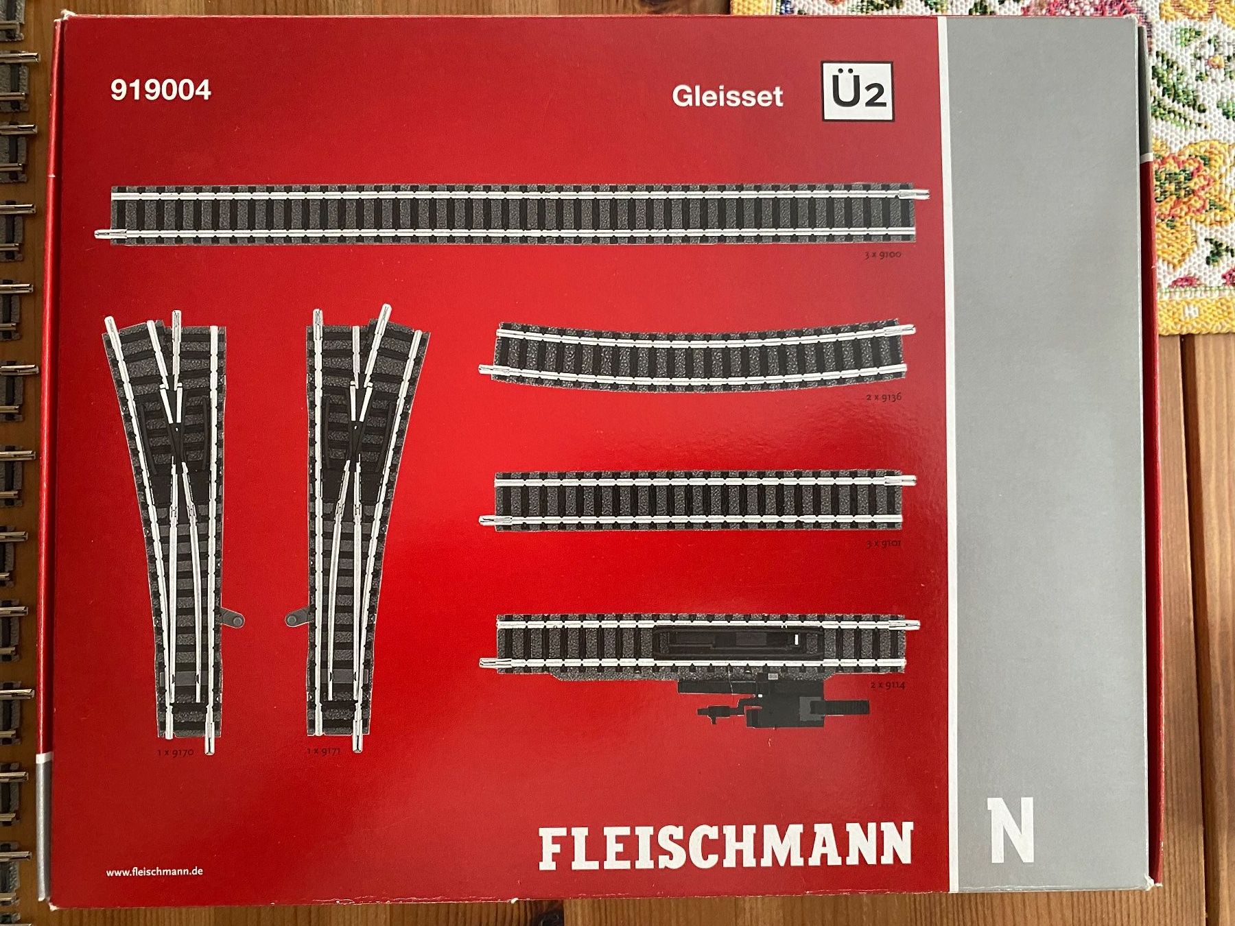Fleischmann Modelleisenbahnen: Fleischmann Piccolo Gleise Spur N – Gebraucht aus Adliswil von Ivgal1 1