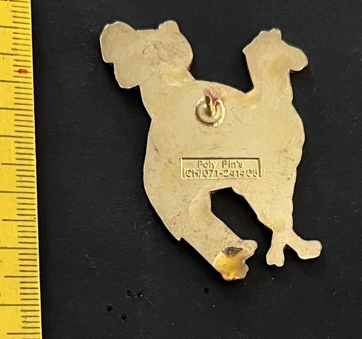 Plaketten & Abzeichen: Figur auf Kamel, Poly-Pin /Emaille – Gebraucht aus Ostermundigen von DaxKarten-75 1