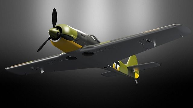 RC Modellbau: FW 190A, Modellflugzeug (1.1m) – Neu und originalverpackt aus Gonten von reko12 1