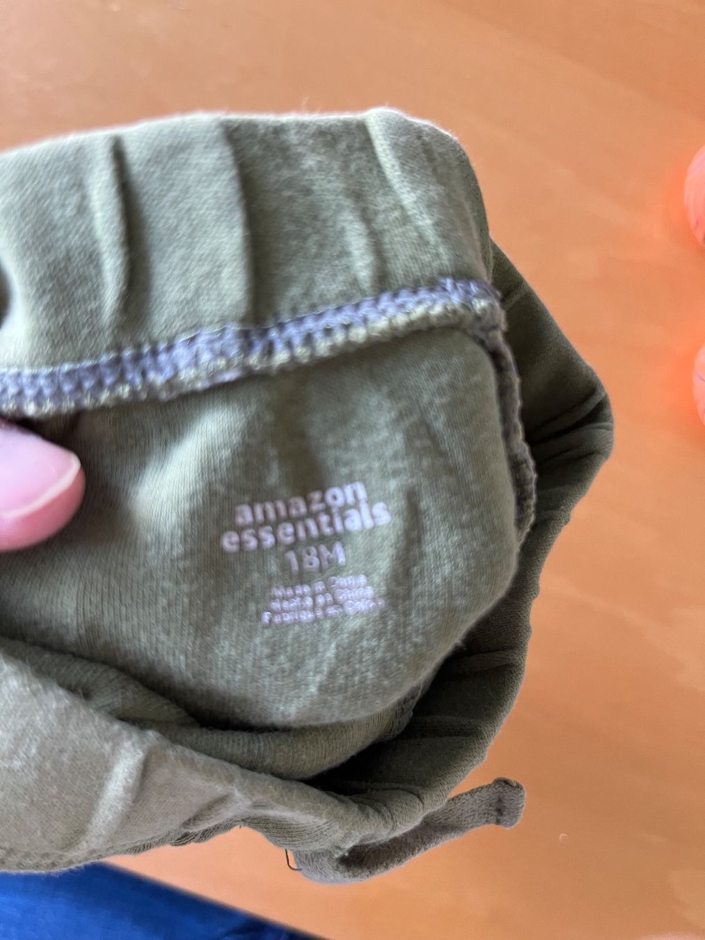 Pantaloni: Babyshorts Olivegrün – Usato da Ziefen venduto da Madame1982 1