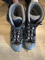 Inline Skates Salomon mit Schoner Set gebraucht schwarz