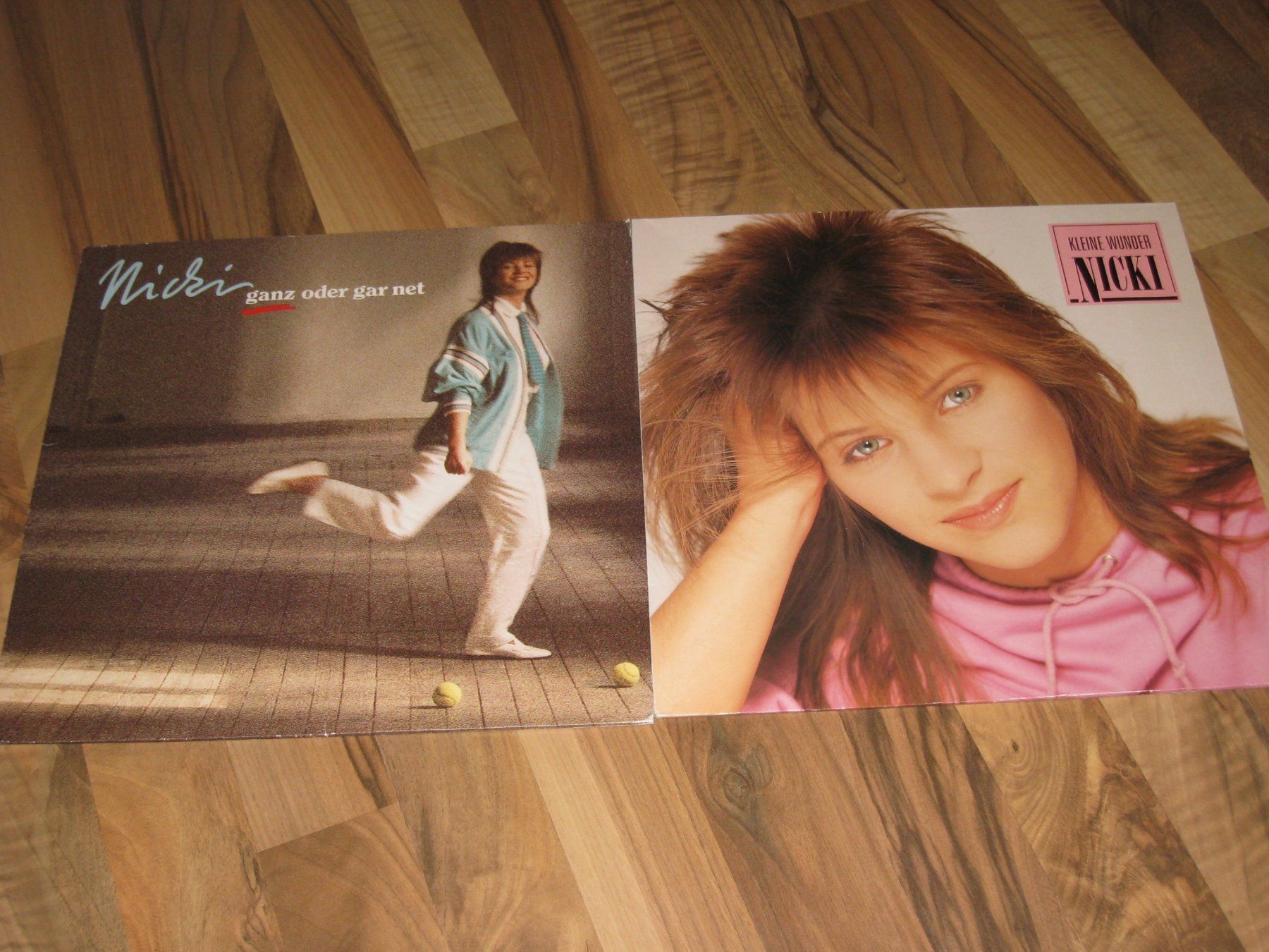 Schallplatten: 2 LP NICKI - GANZ ODER GAR NET / KLEINE WUNDER – Gebraucht aus Steckborn von Quo7 6