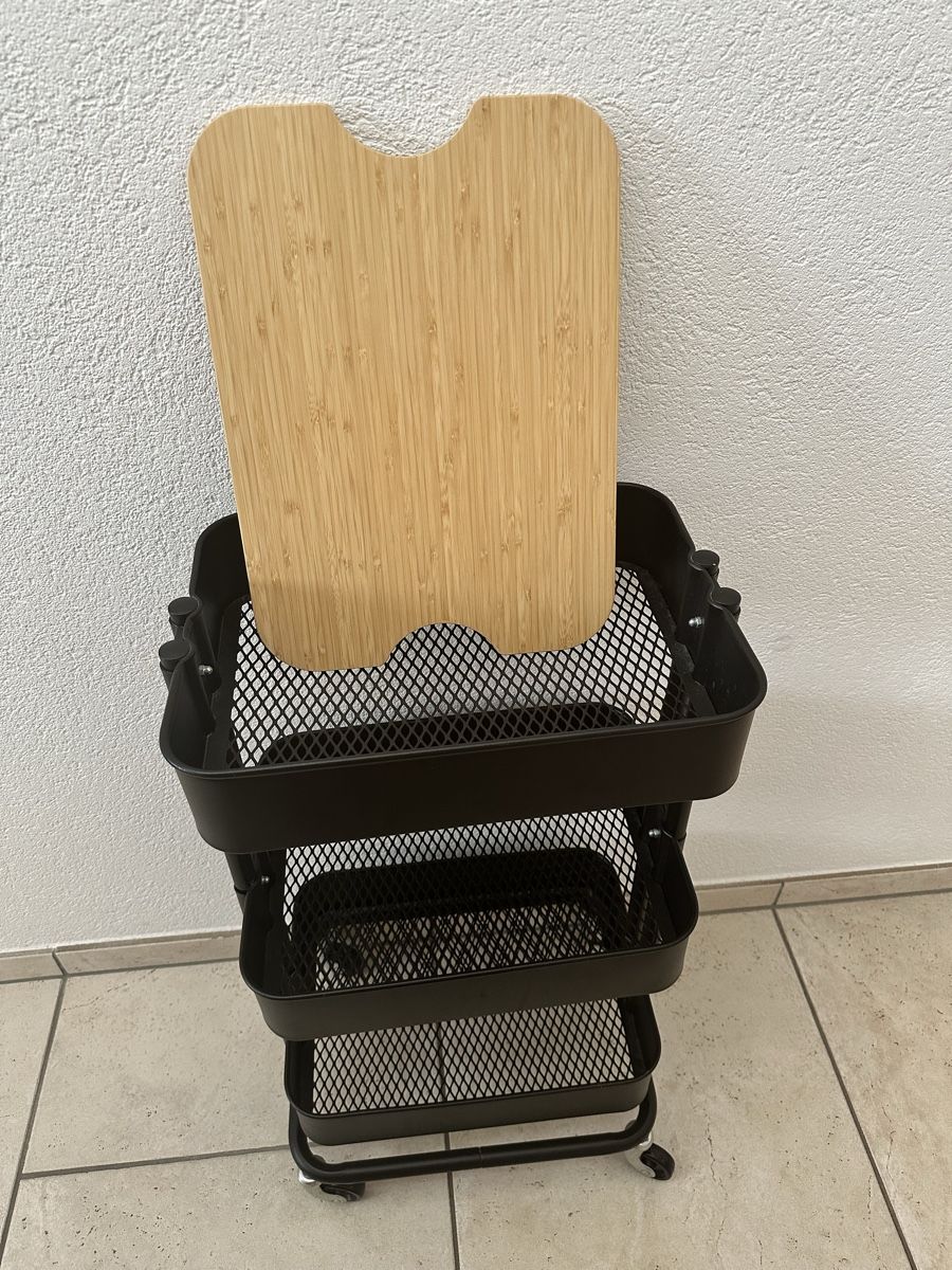 Ikea Mobili & Arredamento: Räskogs Servierwagen schwarz 35x45x77 – Usato da Brugg AG venduto da Keks.und.Kruemel 1