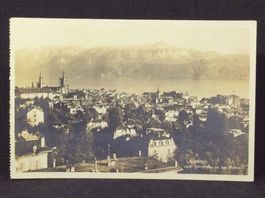 Lausanne - Vue générale et les Alpes