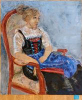 peinture à l'huile de Corinne Perakis
