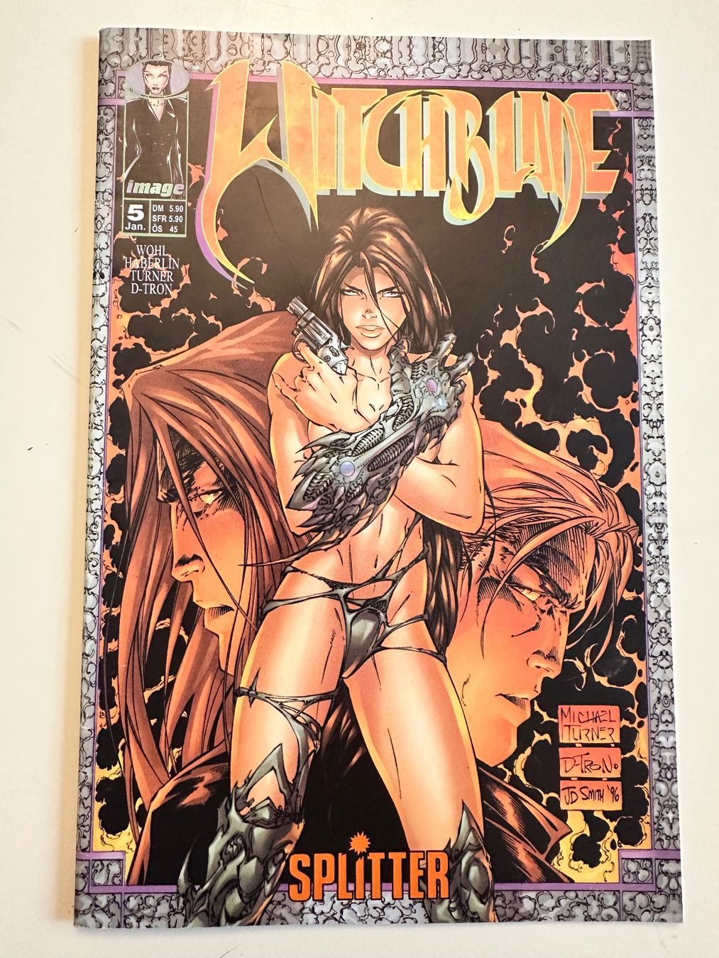 BD: WITCHBLADE 5 Jan. - SPLITTER – D'occasion à Münsingen par Ganjam