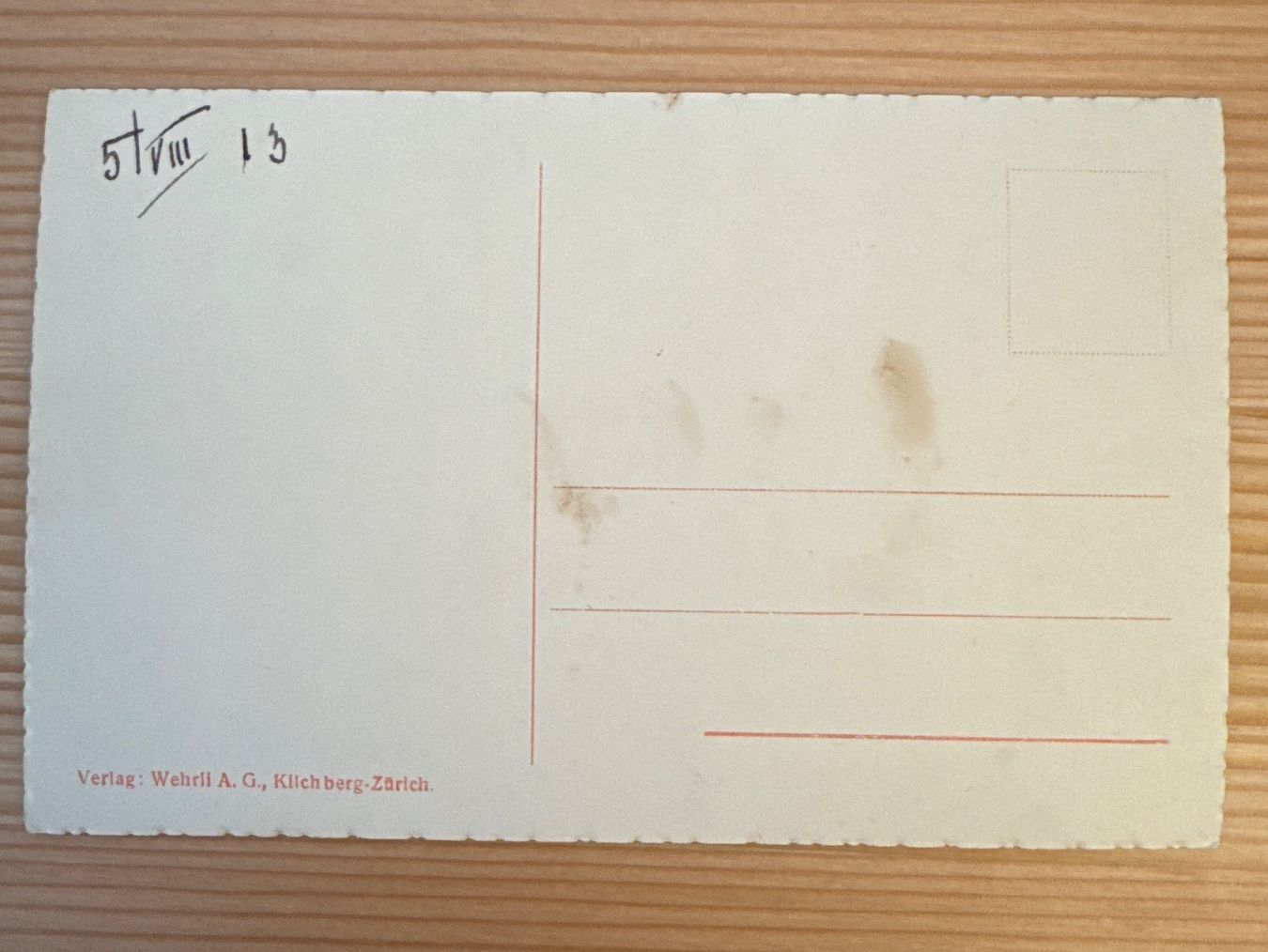 Cartoline postali: Antike Ansichtskarte, SCHWEIZ, Schwarzsee, Monte Rosa – Usato da Zürich venduto da Tarafo5 1