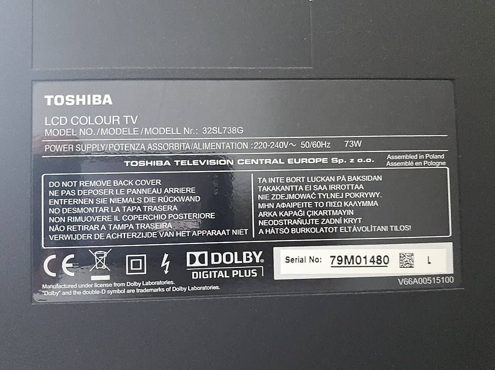 Toshiba Televisori: Fernseher Toshiba LCD 32 Zoll – Usato da Rüschlikon venduto da vii_ndd9 1