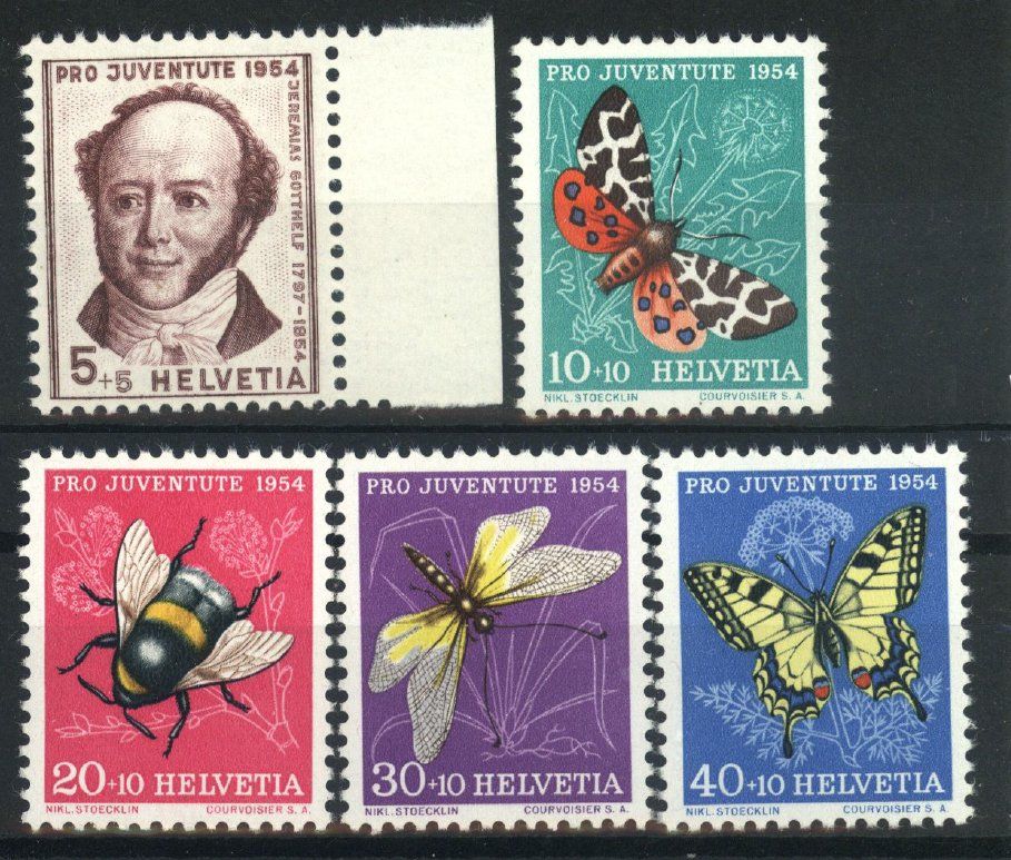 Tutti i francobolli: 1954, Pro Juventute ** – Usato da Willisau venduto da Vollstempel