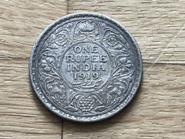 India Britisch - 1 Rupee 1919