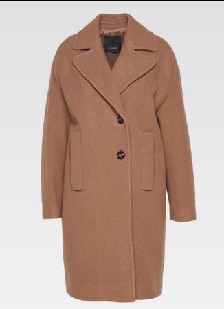PINKO Woll-Mantel braun 34