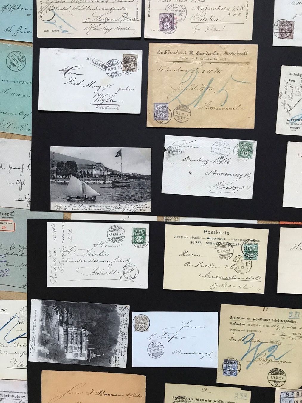 Tutti i francobolli: 61 Couverts/Karten m Ziffermuster ab1882 – Usato da stäfa venduto da brandy66 3