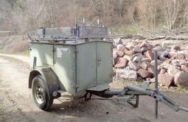 Anhänger PTT Post für Saurer, FBW, Berna