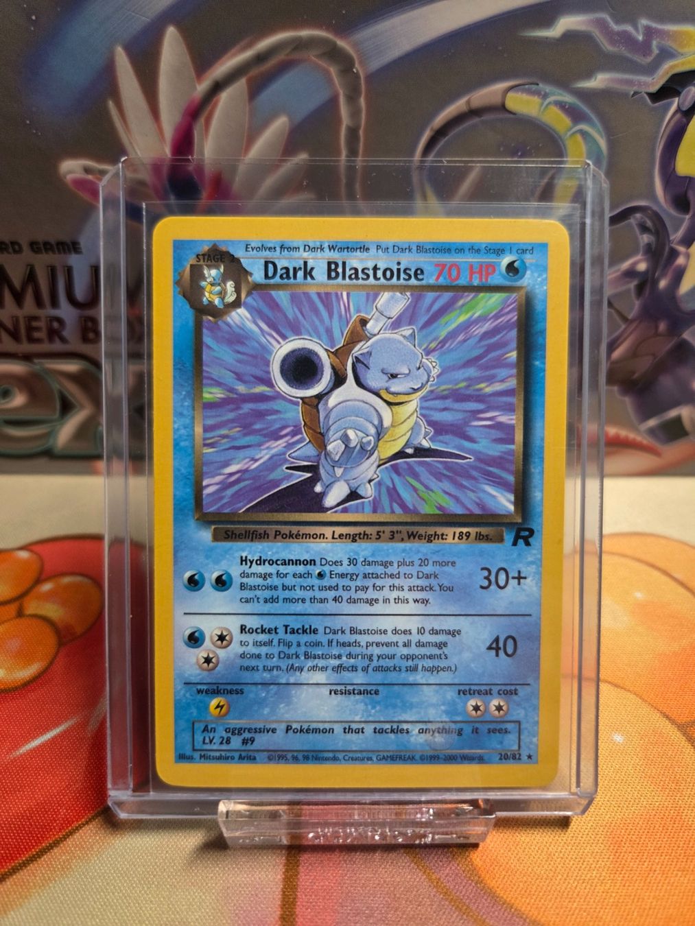 Pokémon Sammelbilder & Trading cards: Dark Blastoise Non Holo EN (2000) - Pokémon Team Rocket Set – Gebraucht aus Regensdorf von Martinson_Nord