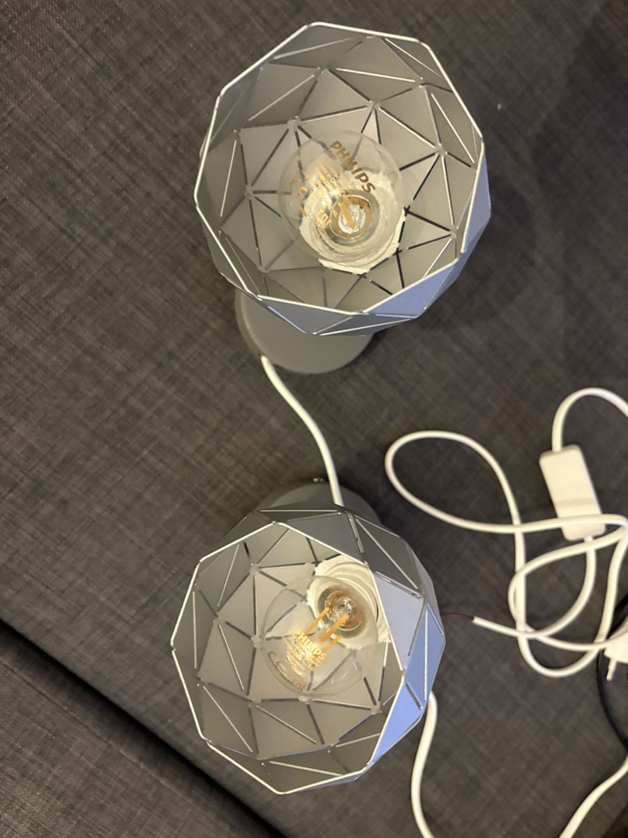 Lampade: 2 Wandleuchten Silber – Nuovo (secondo la descrizione) da Bern venduto da untercel