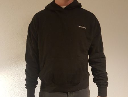 Hoodie/Pullover von Night Addict schwarz Grösse M