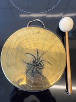 Uhlmann SCHAFFHAUSEN Gong mit Klöppel - Vintage Deko