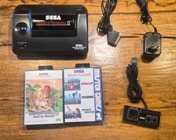 Sega Master System II Konsole mit Spielen - RGB Mod Scart