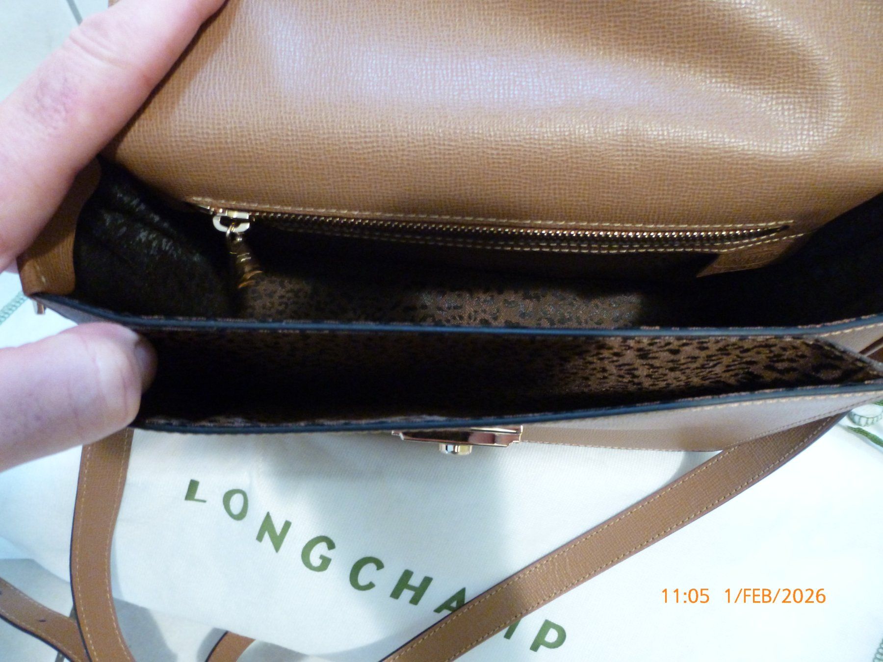 Longchamp Borse da donna: LONGCHAMP LEDERTASCHE ORIGINAL NEU  COGNACBRAUN – Nuovo e nell'imballaggio originale da Läufelfingen venduto da Kamari 4