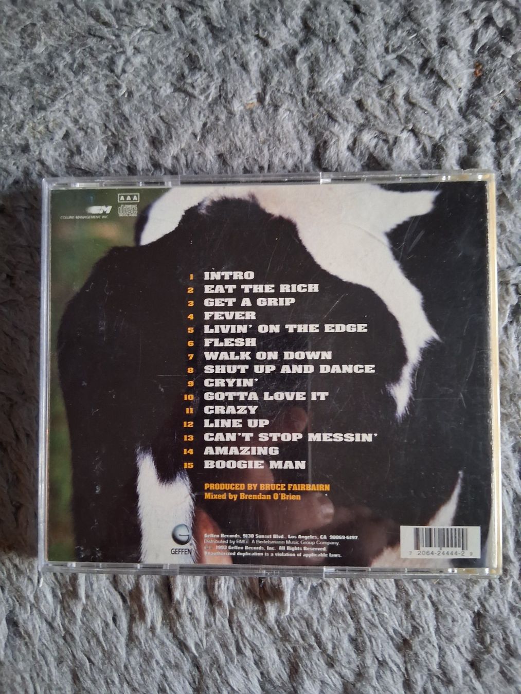 CDs: AEROSMITH      GET A GRIP     CD – Gebraucht aus Wetzikon ZH von Ramones01 1