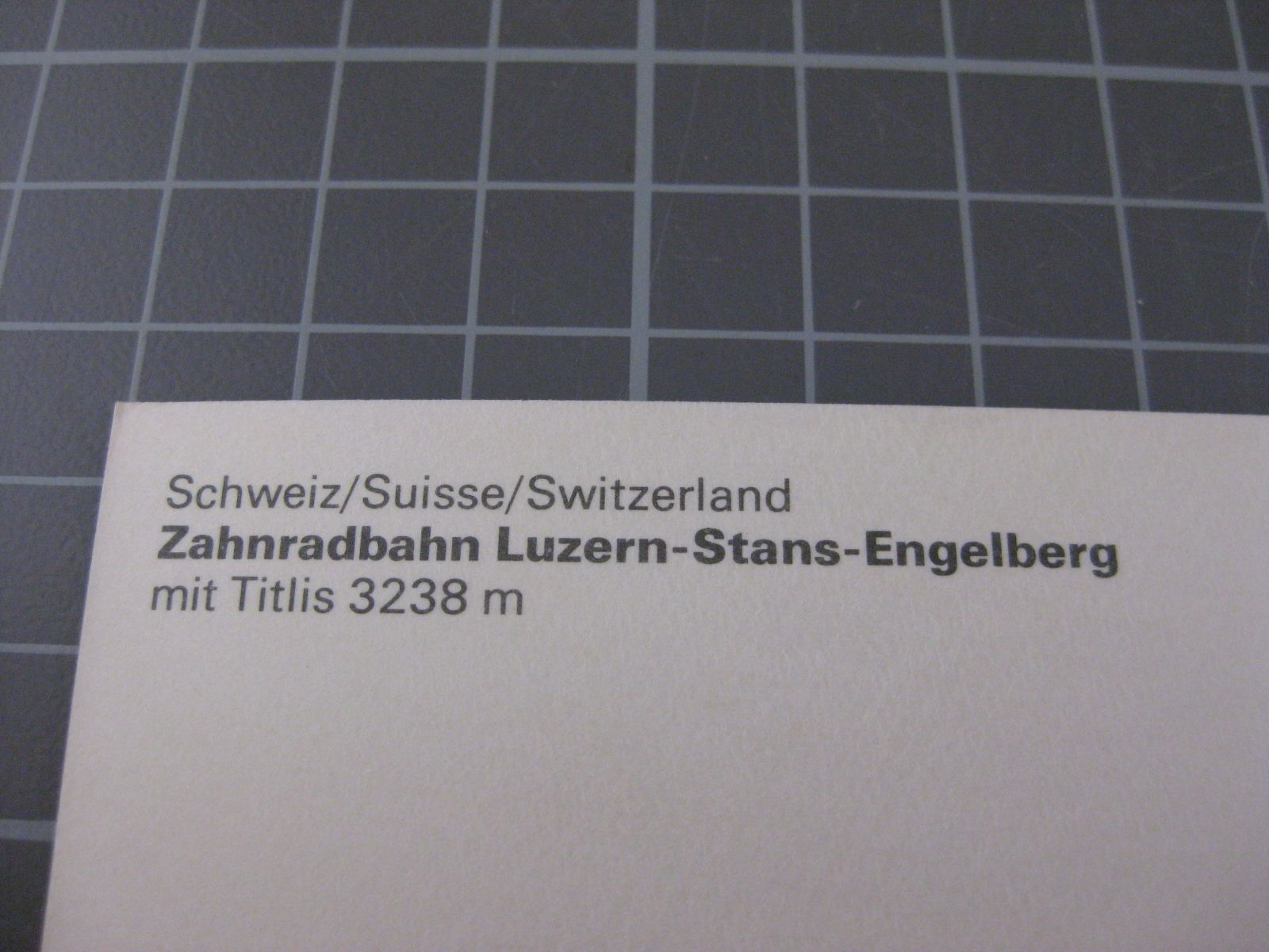 Cartoline postali: AK Engelberg mit Bahn – Usato da Malters venduto da Marosko 2