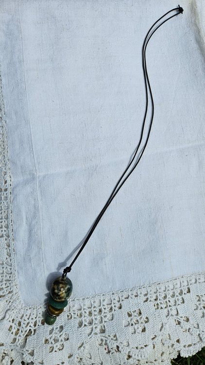 Collana Multifilo Graduata Con Pendenti A Sfera - Bronzallure WSBZ0 Bs 8054704064266