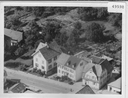 Flugaufnahme Pratteln Obermattstrasse 39-47 Photo: 90x120mm