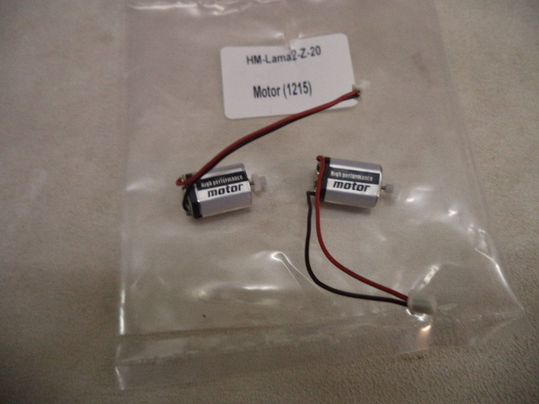 RC Modellbau: Nine Eagles Motoren HM-Lama 2-Z-20 – Neu und originalverpackt aus Rieden AG von Wirth03