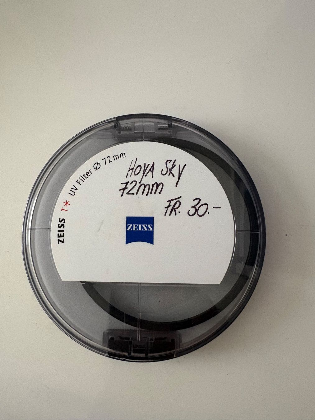 Filtri: Filtre Hoya Sky 72mm – Usato da Lausanne venduto da mlphd