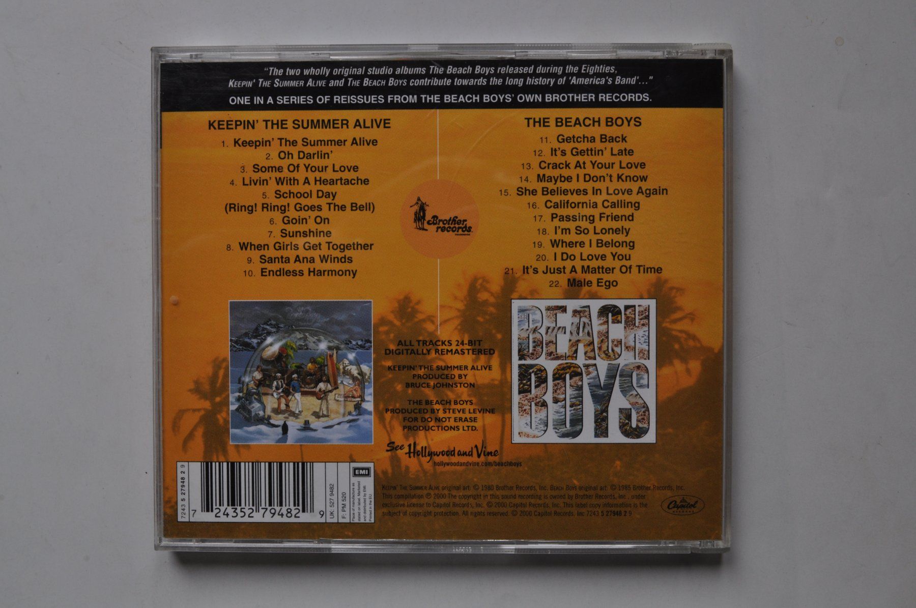 CD: The Beach Boys - Keepin' The Summer Alive – Usato da Marin-Epagnier venduto da Vinil68 1