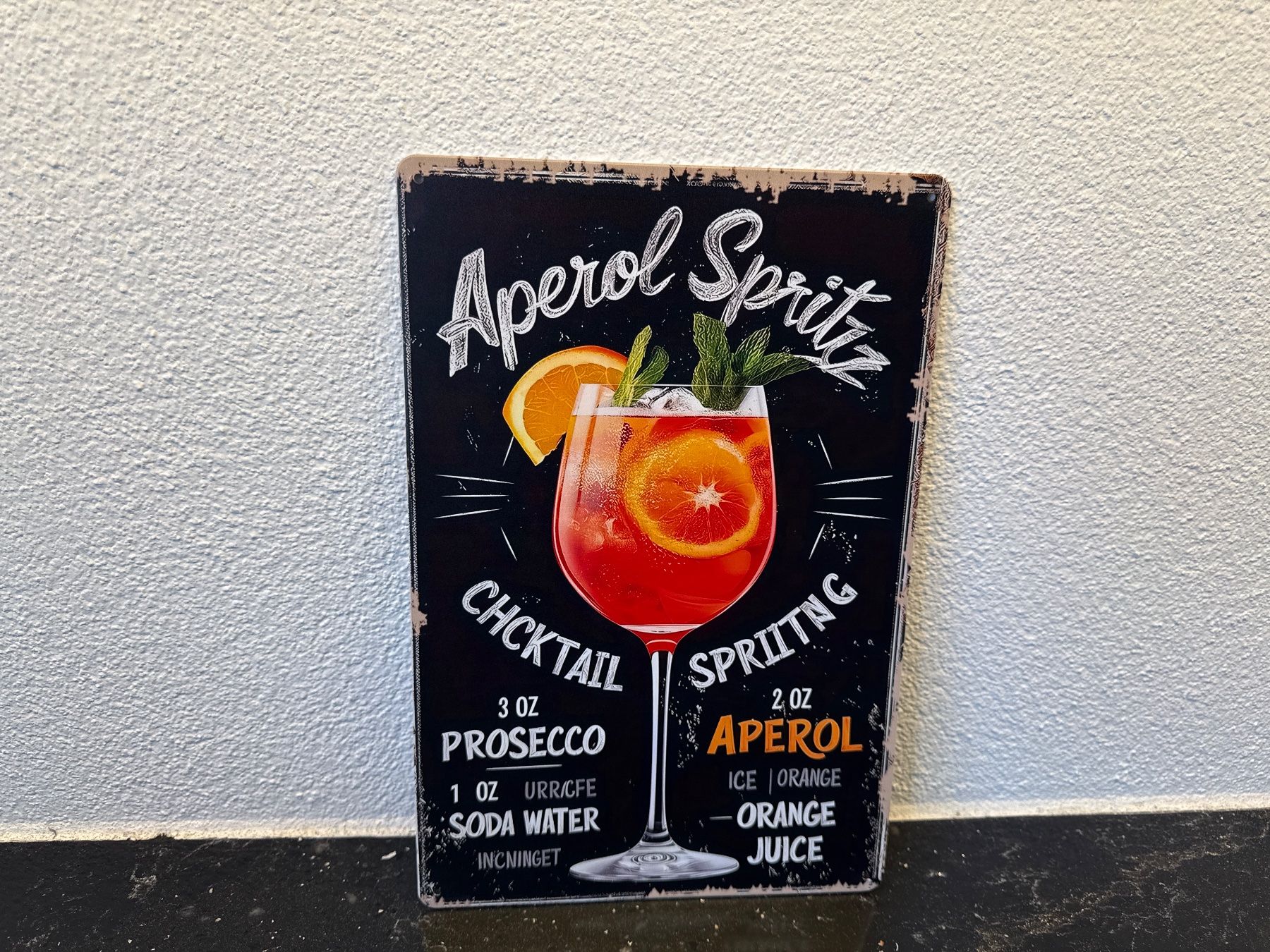 Insegne: METALL SCHILD APEROL SPRITZ / 1 Stück / NEU/ – Nuovo e nell'imballaggio originale da Seon venduto da Aaargauer01 1