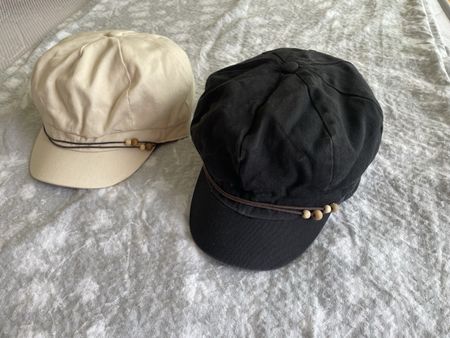 Kappe Hut Sommer Beanie Schwarz/Beige One Size 100% BW