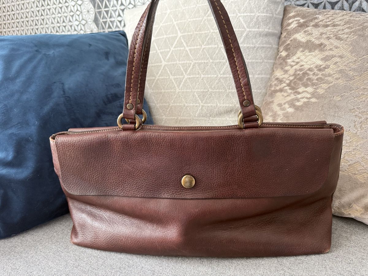 Hogan Borse da donna: Sac Hogan en cuir  brun élégant – Usato da Agiez venduto da Beve15 2