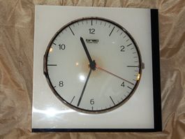 Horloge murale BRAC swiss made blanc 30cm