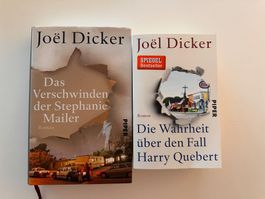 Buch Paket Joel Dicker, 2 Bücher