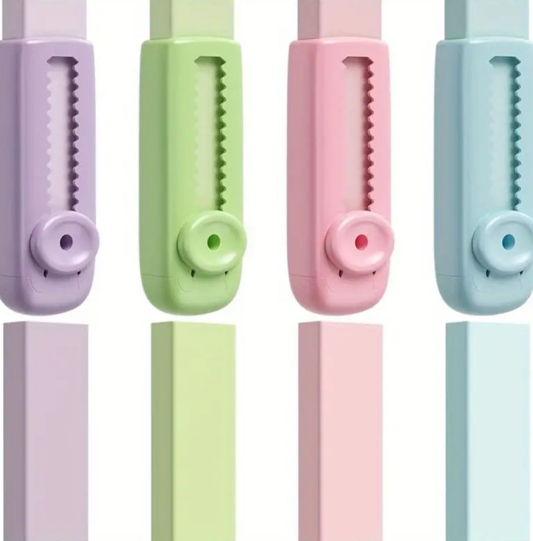 Sonstiges Schreiben & Zeichnen: Radiergummis 4 Stück Radiergummi mit Halterung – Neu und originalverpackt aus Suhr von SchnapperCH 1