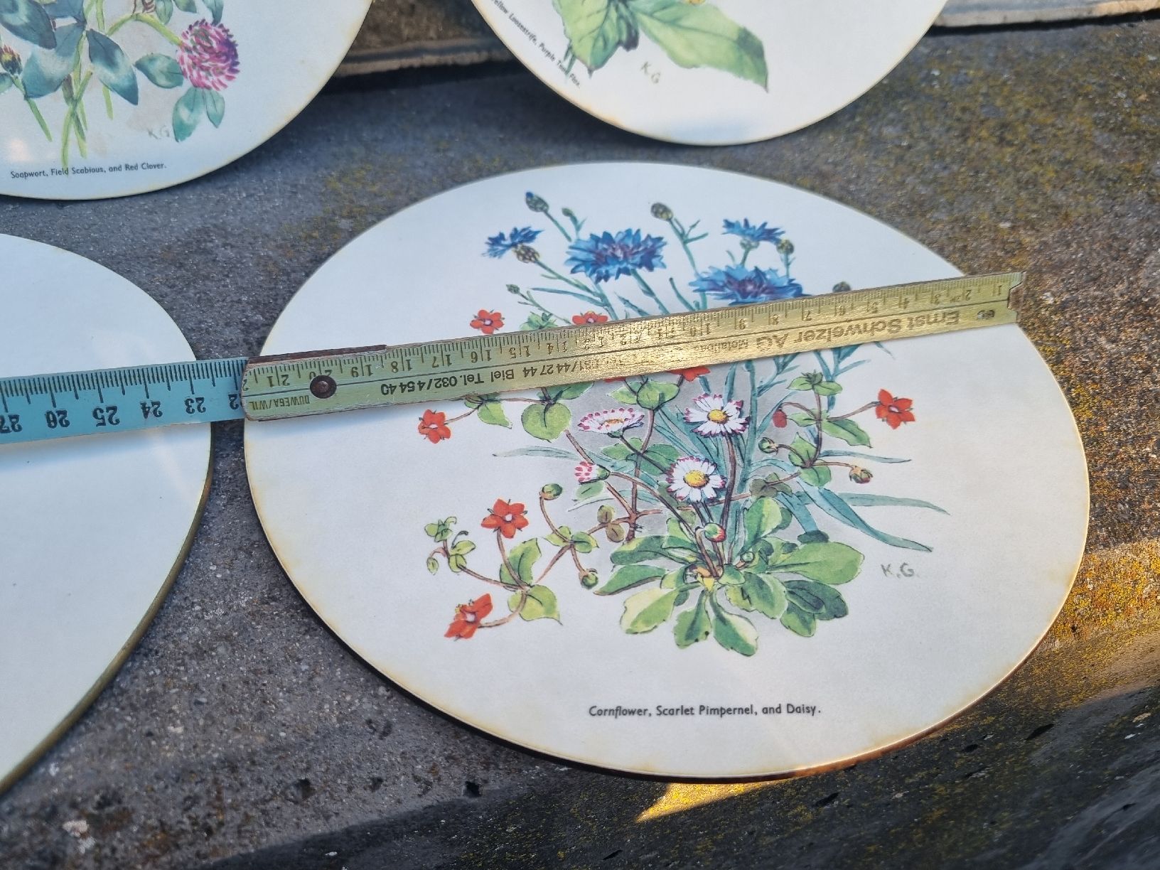 Piatti: Rare Hartplastikteller  – Usato da Ostermundigen venduto da vintage60 3