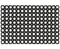neue Fußmatte Rechteckig 60x80 cm Gummi