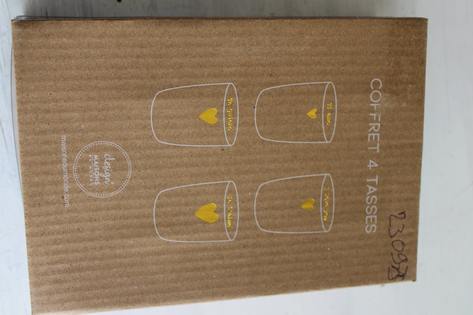 Tassen: 4 Tasses à café – Gebraucht aus Morges von Vintage_Only 2