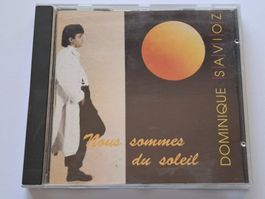 CD Dominique Savioz - Nous sommes du soleil ( CH 1990 )